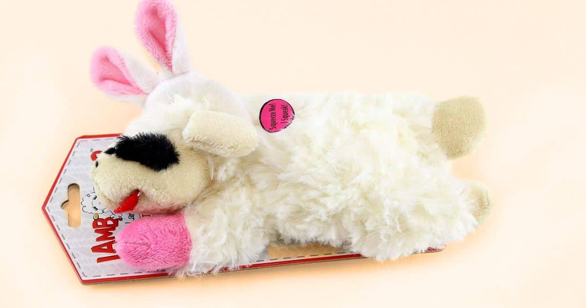 Lamb Chop Dog Toy Christmas